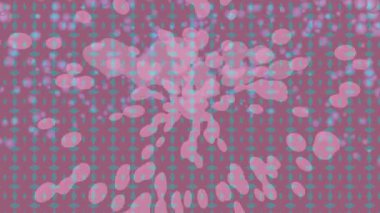 Soyut hareket desenli fütüristik video üretimi için dinamik dijital arkaplan