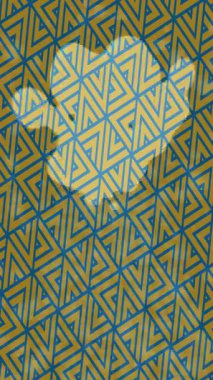 Benzersiz video giriş tasarımı projeleri için detaylı yüzey kalıbı film animasyon stili grafik girişi