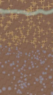 Benzersiz video giriş tasarımı projeleri için detaylı yüzey kalıbı film animasyon stili grafik girişi