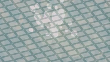 Soyut hareket desenli fütüristik video üretimi için dinamik dijital arkaplan