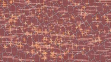 Soyut hareket desenli fütüristik video üretimi için dinamik dijital arkaplan