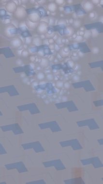 Benzersiz video giriş tasarımı projeleri için detaylı yüzey kalıbı film animasyon stili grafik girişi