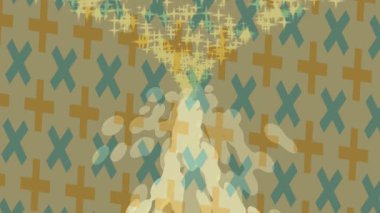 Modern medya üretimi için fütüristik dijital soyut doku sinematik tarz hareketli grafik ögesi