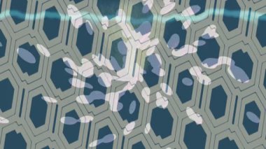 Yaratıcı video düzenleme film arkaplan tasarımı için minimalist organik hareket grafikleri