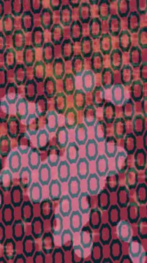 Benzersiz video giriş tasarımı projeleri için detaylı yüzey kalıbı film animasyon stili grafik girişi