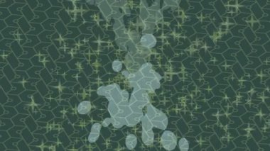 Benzersiz hareket grafikleri tasarım sanatına sahip yaratıcı film üretimi için özet bir arkaplan