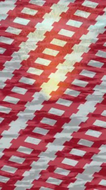 Benzersiz dijital animasyon tarzı grafikleri olan yaratıcı ortam tasarımı için yenilikçi hareket dokusu