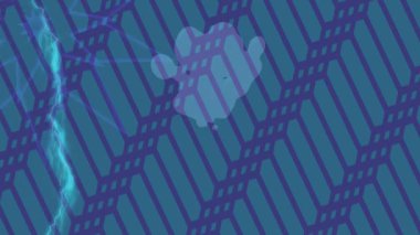 Dijital doku yüzey tasarım biçimi ile modern video animasyonu için gelişmiş hareket grafikleri