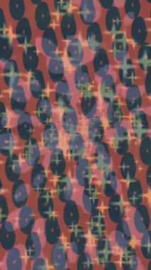 Benzersiz dijital animasyon tarzı grafikleri olan yaratıcı ortam tasarımı için yenilikçi hareket dokusu