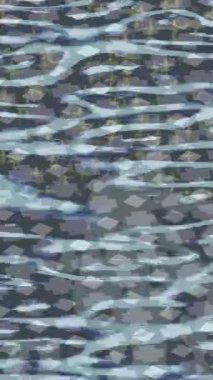 Benzersiz dijital animasyon tarzı grafikleri olan yaratıcı ortam tasarımı için yenilikçi hareket dokusu