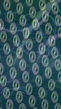 Benzersiz hareket grafikleri tasarım sanatına sahip yaratıcı film üretimi için özet bir arkaplan