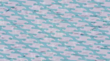 Dijital doku yüzey tasarım biçimi ile modern video animasyonu için gelişmiş hareket grafikleri