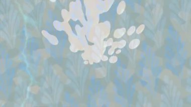 Estetik doku arkaplan tasarımı renkli hareket grafikleri ile moda film giriş profosyoneli