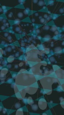 Benzersiz dijital animasyon tarzı grafikleri olan yaratıcı ortam tasarımı için yenilikçi hareket dokusu