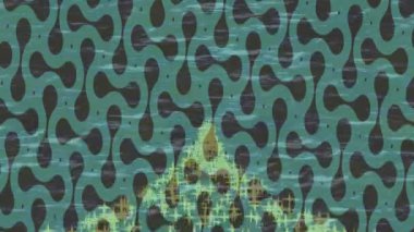 Benzersiz hareket grafikleri tasarım sanatına sahip yaratıcı film üretimi için özet bir arkaplan