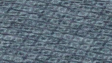 Modern medya üretimi için fütüristik dijital soyut doku sinematik tarz hareketli grafik ögesi