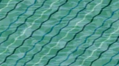 Lüks hareket projeleri için soyut tasarım stili animasyonu olan üst düzey dijital doku