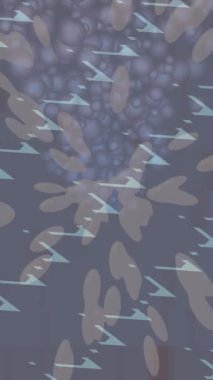 Profesyonel video projeleri sanat tarzı için organik hareketli arkaplan tasarımı