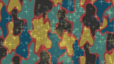 Yaratıcı video düzenleme film arkaplan tasarımı için minimalist organik hareket grafikleri