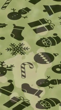 Dijital doku yüzey tasarım biçimi ile modern video animasyonu için gelişmiş hareket grafikleri