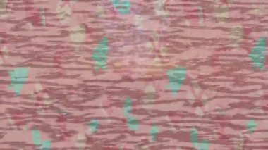 Lüks hareket projeleri için soyut tasarım stili animasyonu olan üst düzey dijital doku