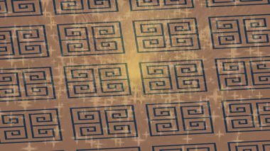 Lüks hareket projeleri için soyut tasarım stili animasyonu olan üst düzey dijital doku