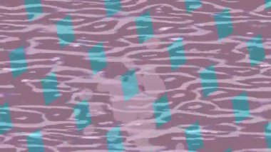 Dijital doku yüzey tasarım biçimi ile modern video animasyonu için gelişmiş hareket grafikleri