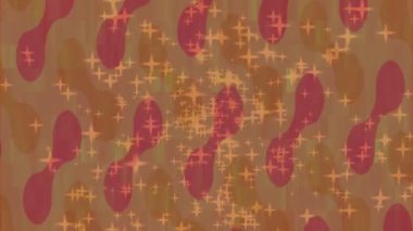 Benzersiz hareket grafikleri tasarım sanatına sahip yaratıcı film üretimi için özet bir arkaplan