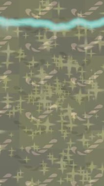 Dijital doku yüzey tasarım biçimi ile modern video animasyonu için gelişmiş hareket grafikleri