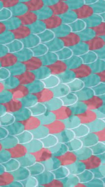 Soyut hareket desenli fütüristik video üretimi için dinamik dijital arkaplan