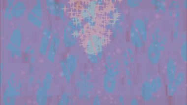 Lüks hareket projeleri için soyut tasarım stili animasyonu olan üst düzey dijital doku