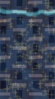 Dijital doku yüzey tasarım biçimi ile modern video animasyonu için gelişmiş hareket grafikleri