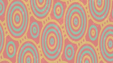 Organik desenli yüzey giriş stili video film sanatı ile soyut arkaplan tasarımı