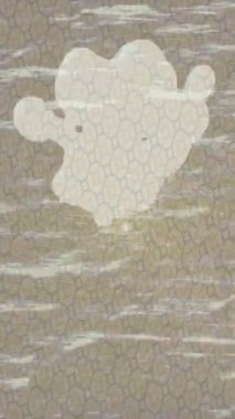 Organik desenli yüzey giriş stili video film sanatı ile soyut arkaplan tasarımı