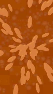 Profesyonel video projeleri sanat tarzı için organik hareketli arkaplan tasarımı