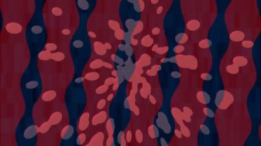 Organik desenli yüzey giriş stili video film sanatı ile soyut arkaplan tasarımı