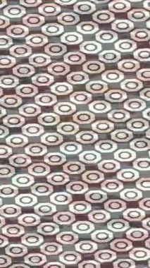 Benzersiz dijital animasyon tarzı grafikleri olan yaratıcı ortam tasarımı için yenilikçi hareket dokusu