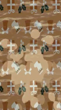 Lüks hareket projeleri için soyut tasarım stili animasyonu olan üst düzey dijital doku