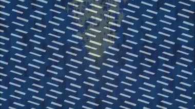 Benzersiz dijital hareket grafiklerine sahip yaratıcı sinematik projeler için yumuşak animasyon yüzeyi