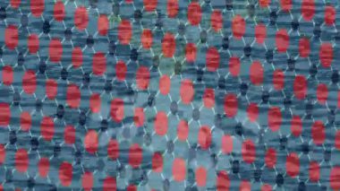 Benzersiz hareket dokusu tasarım sanatı ile profesyonel video düzenleme için modern soyut grafikler