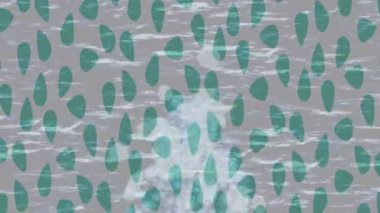 Modern medya üretimi için fütüristik dijital soyut doku sinematik tarz hareketli grafik ögesi