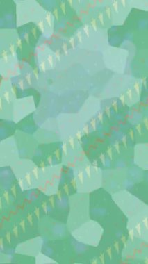 Benzersiz dijital animasyon tarzı grafikleri olan yaratıcı ortam tasarımı için yenilikçi hareket dokusu