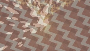 Modern medya üretimi için fütüristik dijital soyut doku sinematik tarz hareketli grafik ögesi