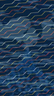 Estetik doku arkaplan tasarımı renkli hareket grafikleri ile moda film giriş profosyoneli