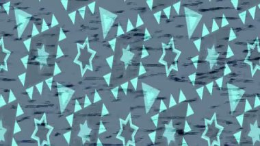 Lüks hareket projeleri için soyut tasarım stili animasyonu olan üst düzey dijital doku