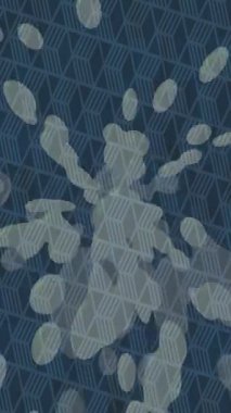 Organik desenli yüzey giriş stili video film sanatı ile soyut arkaplan tasarımı