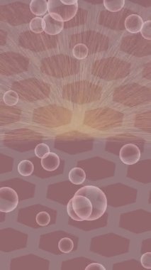 Benzersiz video giriş tasarımı projeleri için detaylı yüzey kalıbı film animasyon stili grafik girişi