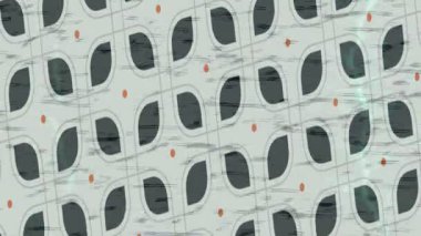 Lüks hareket projeleri için soyut tasarım stili animasyonu olan üst düzey dijital doku