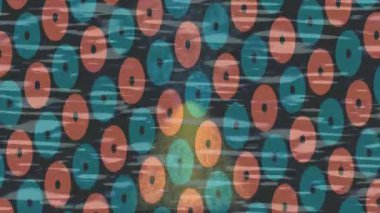 Benzersiz video giriş tasarımı projeleri için detaylı yüzey kalıbı film animasyon stili grafik girişi