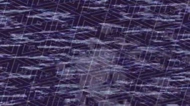 Benzersiz hareket grafikleri tasarım sanatına sahip yaratıcı film üretimi için özet bir arkaplan